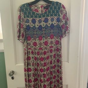 Topshop pattered t-shirt Dress